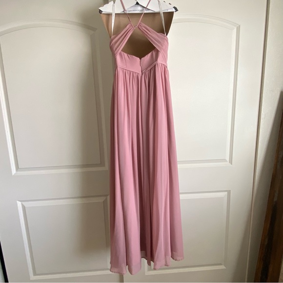 Azazie Cora Dusty Rose Bridesmaid Dress - Picture 6 of 11